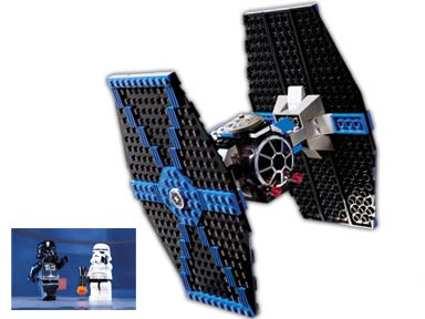 LEGO Set-TIE Fighter-Star Wars / Star Wars Episode 4/5/6-7146-4-Creative Brick Builders